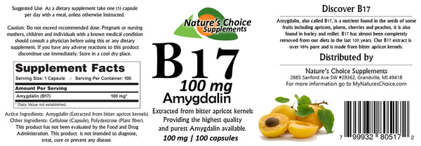 5 Bottles of B17 For Under $100