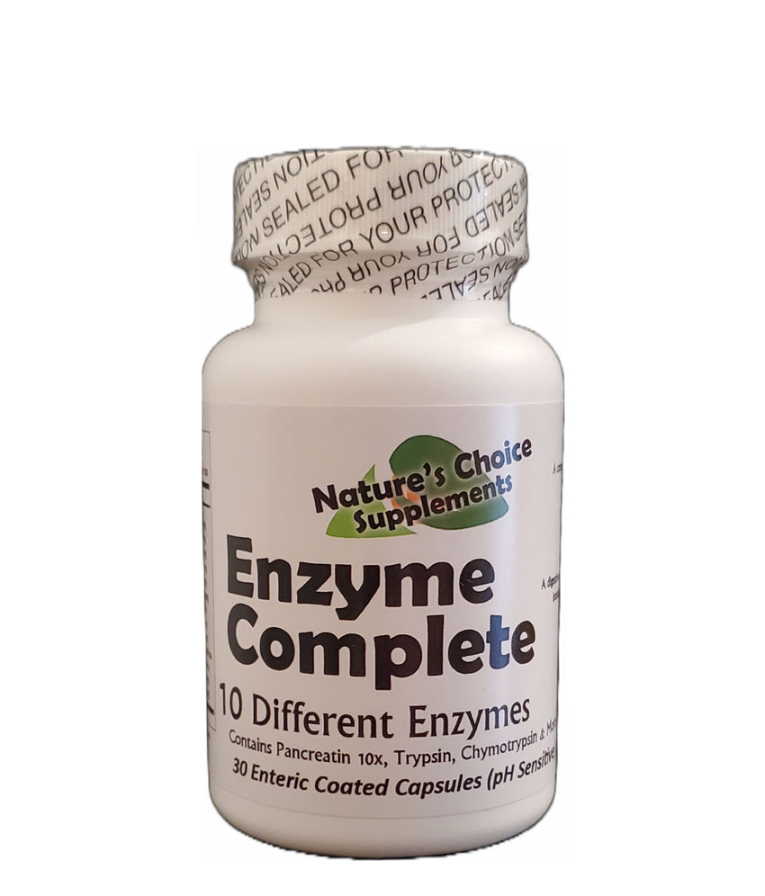 Enzyme Complete Trypsin Formula 30 Capsules