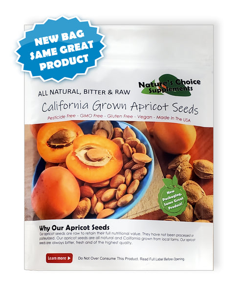 Buy Bitter Apricot Seeds, California Grown, 8 oz, All Natural, GMO Free, Organic Farms