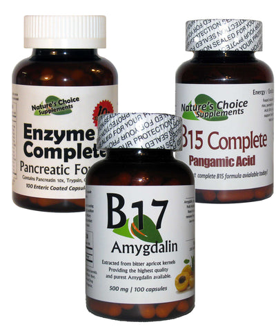 Combo 3 Pack! B17, B15 & Enzyme Complete